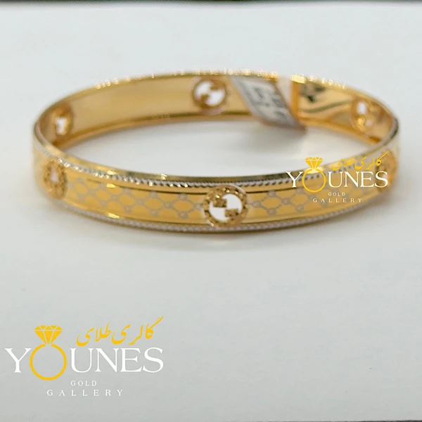 النگو طلای درخشان گوچی